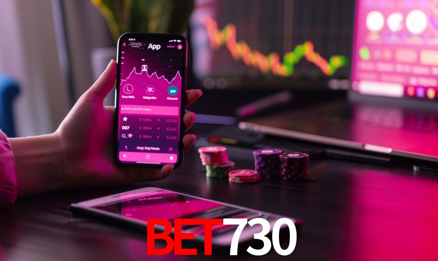 Comparação APP mobile vs versão web da BET730